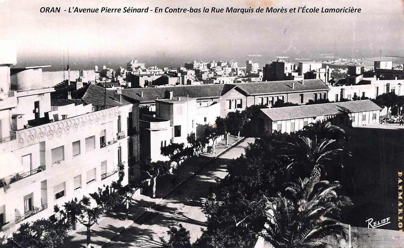 Oran - Avenue Pierre Seimard - Ecole Lamoriciere.jpg